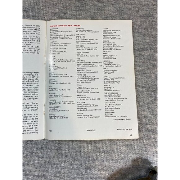 How To Make Good Pictures Polaroid Colorpack IV Land Camera Instruction Book Pap - Picture 6 of 9